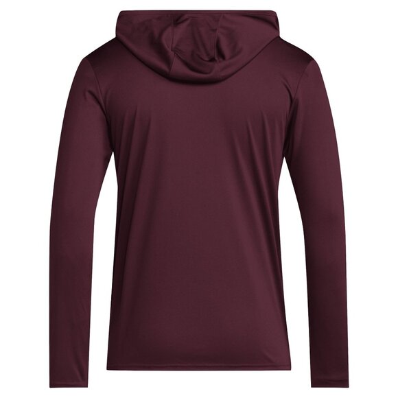 Adidas Men's Texas A&M Aggies Designed for Training Hoodie Maroon XLT - Picture 5 of 6